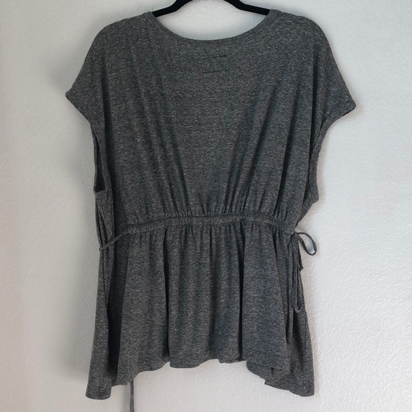 Current/Elliot Knit Sawyer Top Heather Grey - Picture 6 of 6
